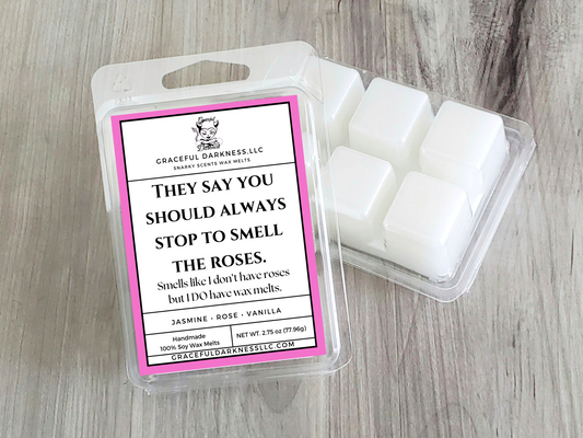 Smell the Roses, Snarky Scents Wax Melts