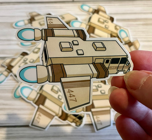 Eagle 5, Spaceballs, Vinyl Sticker