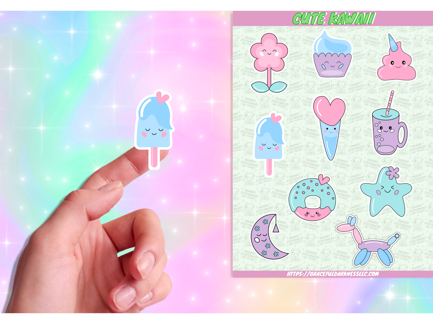 Cute Kawaii Sticker Sheets