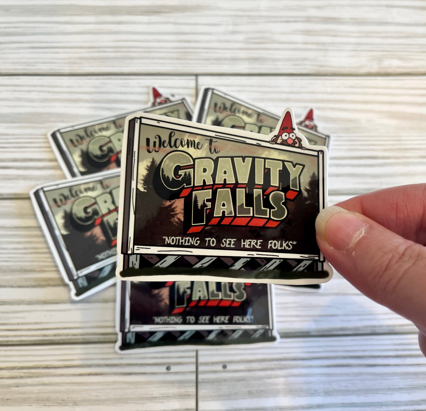 Gravity Falls, Vinyl Sticker
